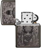 Zippo Mayans M.C. Black Ice 49031