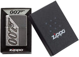 Zippo James Bond 007 Armor Antique Silver Plate 49033