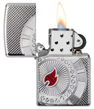 Zippo Armor Poker Chip Design 49058