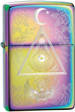 Zippo Eye of Providence Design Multi Color 49061
