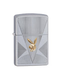 Zippo Playboy Art Deco Design Satin Chrome 49069