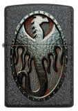 Zippo Metal Dragon Shield Design 49072