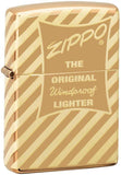 Zippo Vintage Box Top Brass 49075