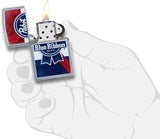 Zippo Pabst Blue Ribbon Logo Street Chrome 49077