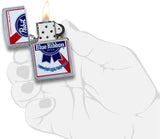 Zippo Street Chrome Pabst Blue Ribbon 49078