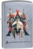 Zippo Assassin's Creed Odyssey Helmet Street Chrome 49084