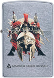 Zippo Assassin's Creed Odyssey Helmet Street Chrome 49084