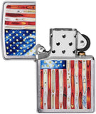 Zippo Rick Rietveld American Flag Design 49145