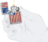 Zippo Rick Rietveld American Flag Design 49145