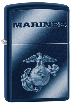 Zippo U.S. Marine Corps. Logo Navy Matte 49151