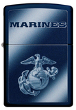 Zippo U.S. Marine Corps. Logo Navy Matte 49151