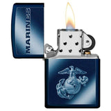 Zippo U.S. Marine Corps. Logo Navy Matte 49151