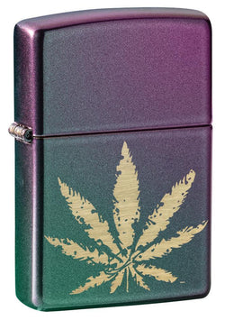 Zippo Leaf Iridescent Finish 49185