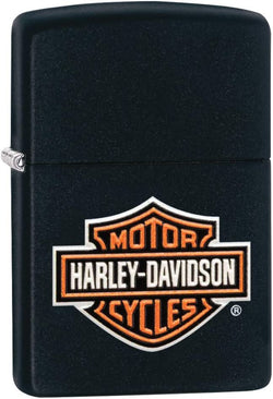 Zippo Harley-Davidson Texture Print Classic Logo 49196