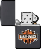 Zippo Harley-Davidson Texture Print Classic Logo 49196