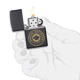 Zippo Harley-Davidson Laser Engrave Logo Black Matte 49197