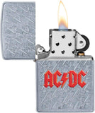 Zippo AC/DC Logo Street Chrome 49236