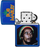 Zippo Bob Marley Logo Royal Blue Matte 49238
