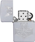 Zippo Hammer of Thor Design Satin Chrome 49249