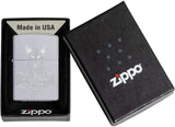 Zippo Hammer of Thor Design Satin Chrome 49249