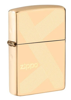 Zippo Design High Polish Brass 49255