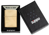 Zippo Design High Polish Brass 49255