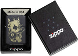 Zippo Gambling Design Black Matte Gambling 49257