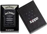 Zippo Jack Daniels Texture Black Matte 49281