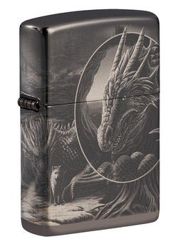 Zippo Lisa Parker Mythical Design High Polish Black 49287