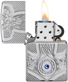 Zippo Armor Medieval High Polish Chrome 49289