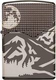 Zippo Armor Mountain Design Black Ice 49299