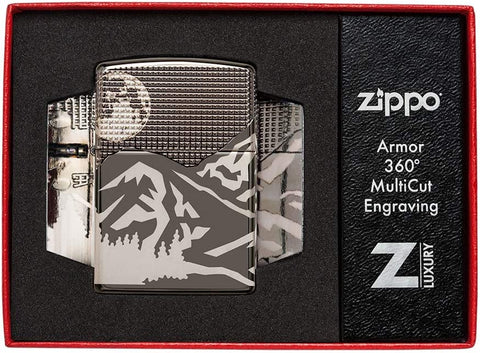 Zippo Armor Brushed Brass  Custom Engrave - Laser Art MTL