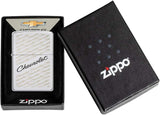 Zippo Chevrolet Script Logo High Polish Chrome 49305