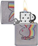 Zippo Playboy Multicolor Bunny Street Chrome 49343