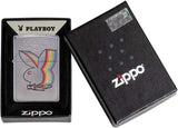 Zippo Playboy Multicolor Bunny Street Chrome 49343