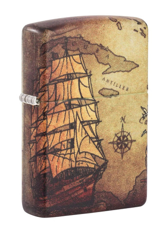 Zippo Pirate Ship Design 540 Color 49355