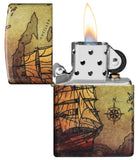 Zippo Pirate Ship Design 540 Color 49355