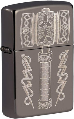 Zippo Thor's Hammer Black Ice 49404