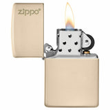 Zippo Flat Sand Zippo Logo 49453ZL