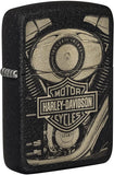 Zippo Harley Davidson Engine  Engraved  49468