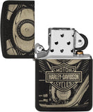 Zippo Harley Davidson Engine  Engraved  49468