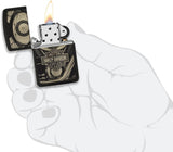 Zippo Harley Davidson Engine  Engraved  49468