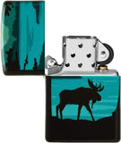 Zippo Moose Landscape 540 Color Design 49481