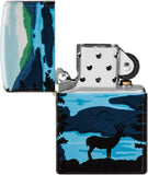Zippo Deer Landscape 540 Color Design 49483