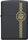 Zippo Celtic Design Black Matte 49518