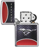 Zippo Ford Mustang Design Brushed Chrome 49519