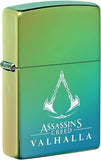 Zippo Assassin's Creed Valhalla Logo High Polish Teal 49530