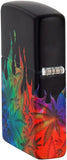 Zippo 540 Flame Leaf Design 49534