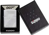 Zippo James Bond 007 Auto Engraved Logo High Polish Chrome 49540