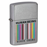 Zippo Human Being Design Street Chrome 49578